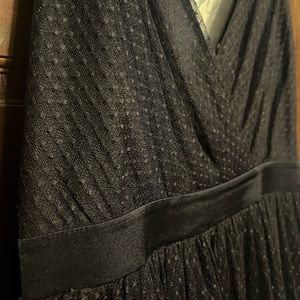 Navy Blue Midi Dress from Express